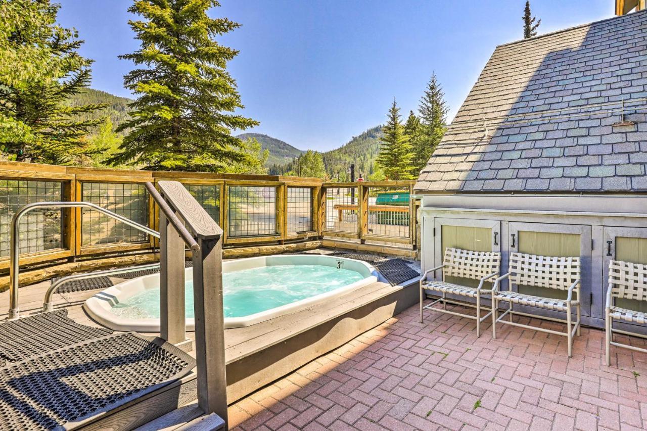 Keystone Ski Condo With Mtn View - Walk To Gondola! Zewnętrze zdjęcie