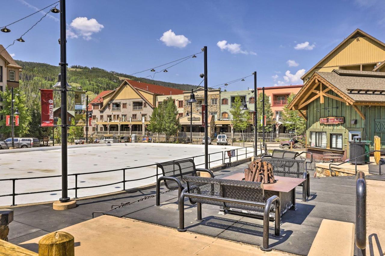 Keystone Ski Condo With Mtn View - Walk To Gondola! Zewnętrze zdjęcie