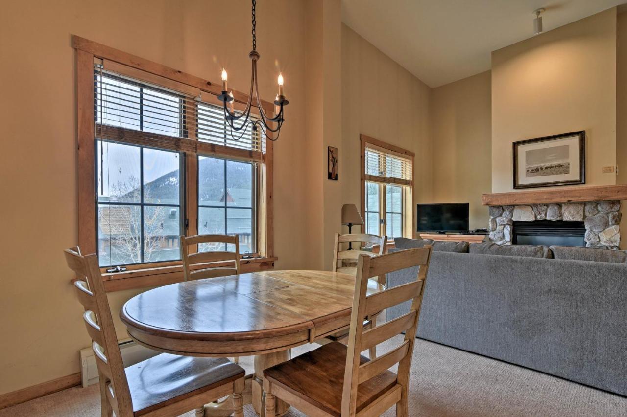 Keystone Ski Condo With Mtn View - Walk To Gondola! Zewnętrze zdjęcie