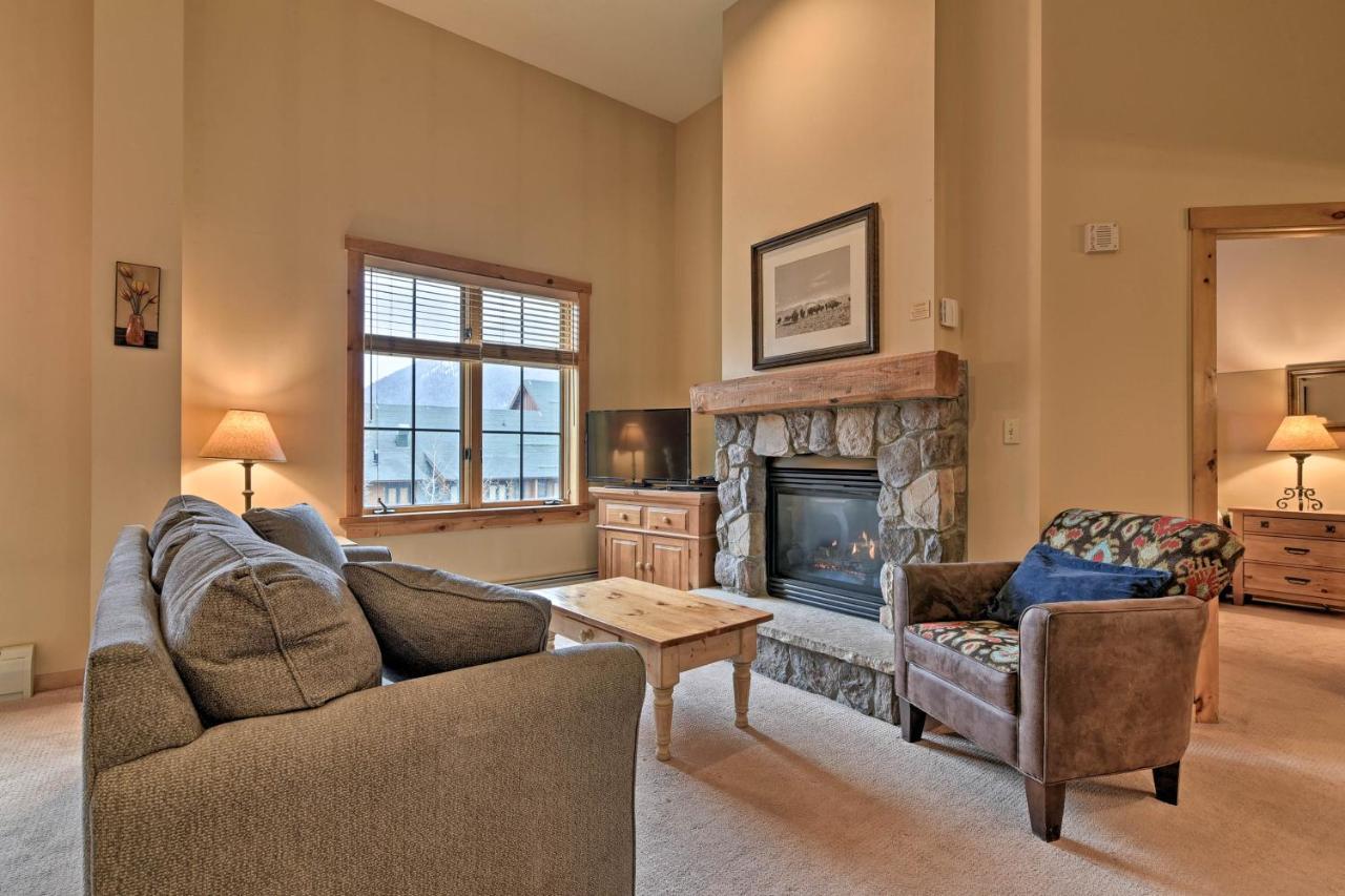 Keystone Ski Condo With Mtn View - Walk To Gondola! Zewnętrze zdjęcie